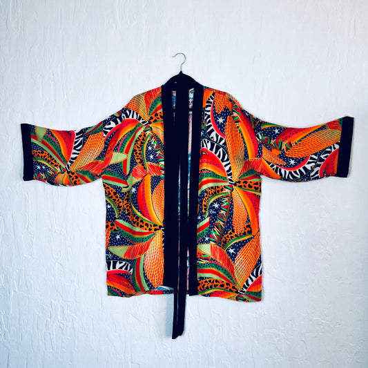 Kimono Corto Palmeras