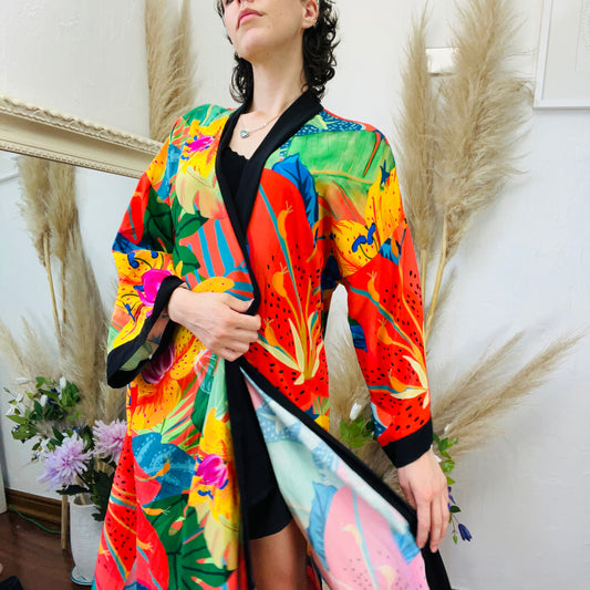 Kimono Largo Tropical